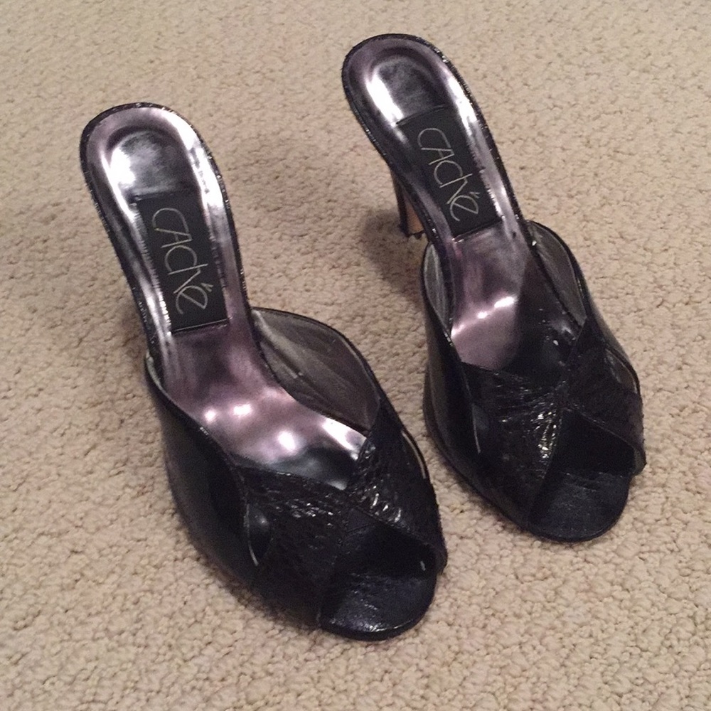 Black heels